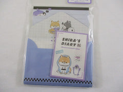 Cute Kawaii Kamio Dog and Penguin MINI Letter Set Pack - Stationery Writing Note Paper Envelope