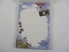 Cute Kawaii San-X Sentimental Circus 4 x 6 Inch Notepad / Memo Pad - A - Stationery Designer Paper Collection