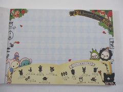 Cute Kawaii San-X Sentimental Circus 4 x 6 Inch Notepad / Memo Pad - B - Stationery Designer Paper Collection