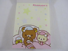 Cute Kawaii San-X Rilakkuma Good Night Mini Notepad / Memo Pad - A - Vintage