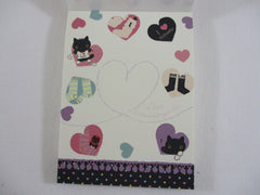 Vintage Rare VHTF - Cute Kawaii San-X Kutusita Nyanko Cat Mini Notepad / Memo Pad - F - Stationery Penpal Gift
