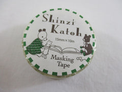 Cute Kawaii Shinzi Katoh Washi / Masking Deco Tape - Teddy Bear ♥ Classics - for Scrapbooking Journal Planner Craft