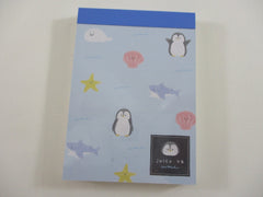 Cute Kawaii Kamio Shark Penguin Seal juicy na Mini Notepad / Memo Pad - Stationery Designer Paper Collection
