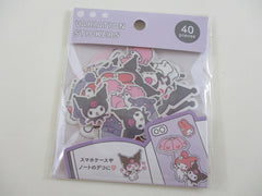 Cute Kawaii Kuromi My Melody Characters Flake Stickers Sack 2021