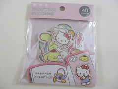 Cute Kawaii Sanrio Characters Flake Stickers Sack - Collectible - Preowned