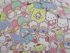 Cute Kawaii Sanrio Characters Flake Stickers Sack - Collectible - Preowned