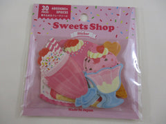 Cute Kawaii Gaia Write on Stickers Sweets Shop Flake Stickers Sack - for Journal Planner Agenda Craft Scrapbook