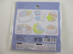 Cute Kawaii Gaia Write on Stickers Dream Stars Cloud Night Moon Flake Stickers Sack - for Journal Planner Agenda Craft Scrapbook