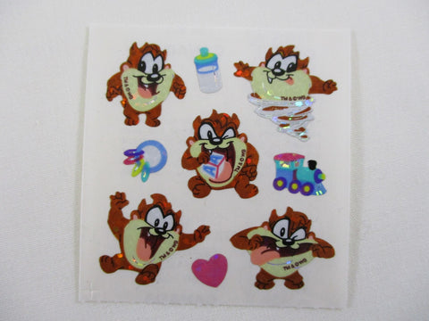 Sandylion Taz-mania Glitter Sticker Sheet / Module - Vintage & Collectible - Scrapbooking