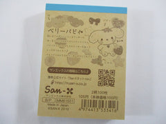 Vintage Rare VHTF - Cute Kawaii San-X Berry Puppy Mini Notepad / Memo Pad - D - Stationery Penpal Gift