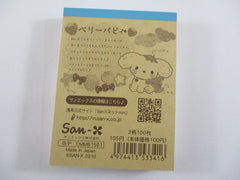 Vintage Rare VHTF - Cute Kawaii San-X Berry Puppy Mini Notepad / Memo Pad - B - Stationery Penpal Gift