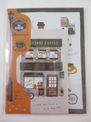 Cute Kawaii MW Town Village - Coffee Shop Letter Set Pack - Stationery Writing Paper Penpal Collectible