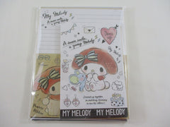 Cute Kawaii Sanrio My Melody Rabbit Letter Set Pack - Stationery Writing Paper Envelope Pen Pal - Collectible - Preowned