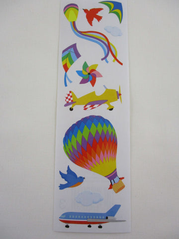 Mrs Grossman Flying Away Sticker Sheet / Module - Vintage & Collectible