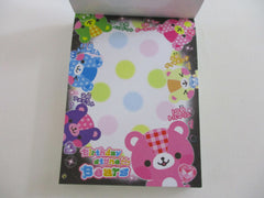 Cute Kawaii Crux Bear Mini Notepad / Memo Pad - Stationery Designer Paper Collection