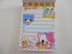 Cute Kawaii Crux Cat Mini Notepad / Memo Pad - Stationery Designer Paper Collection