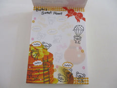 Cute Kawaii Crux Bear Sweet Home Mini Notepad / Memo Pad - Stationery Designer Paper Collection