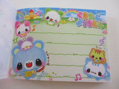 Cute Kawaii Kamio Cat and Friends Mini Notepad / Memo Pad - Stationery Designer Paper Collection