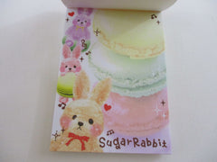Cute Kawaii Q-Lia Sugar Rabbit Mini Notepad / Memo Pad - Stationery Designer Paper Collection