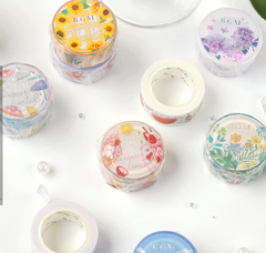 Cute Kawaii BGM Washi / Masking Deco Tape - Summer Limited series - Strawberry Fresh Fruit Cold Treats - for Scrapbooking Journal Planner Craft