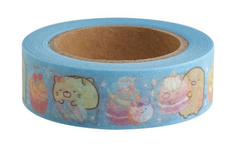 Cute Kawaii San-X Sumikko Gurashi Washi / Masking Deco Tape - I - for Scrapbooking Journal Planner Craft