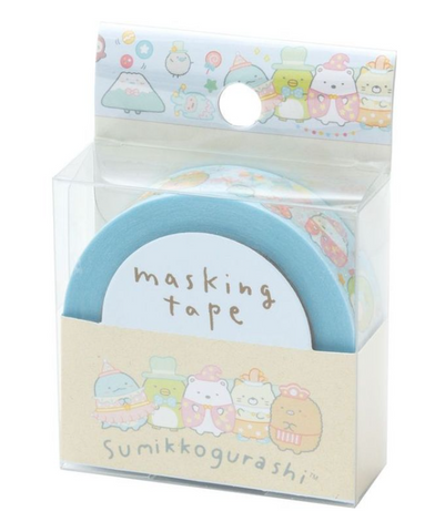 Cute Kawaii San-X Sumikko Gurashi Washi / Masking Deco Tape - J - for Scrapbooking Journal Planner Craft