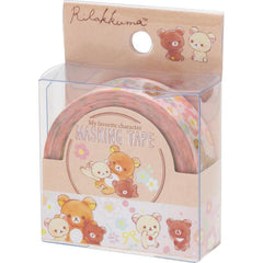 Cute Kawaii San-X Rilakkuma Washi / Masking Deco Tape - C - for Scrapbooking Journal Planner Craft