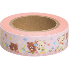 Cute Kawaii San-X Rilakkuma Washi / Masking Deco Tape - C - for Scrapbooking Journal Planner Craft