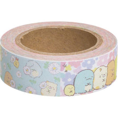 Cute Kawaii San-X Sumikko Gurashi 4 designs Washi / Masking Deco Tape - A - for Scrapbooking Journal Planner Craft