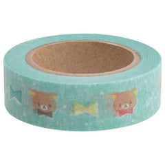 Cute Kawaii San-X Rilakkuma Washi / Masking Deco Tape - G - for Scrapbooking Journal Planner Craft