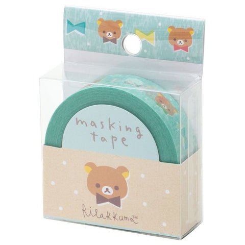 Cute Kawaii San-X Rilakkuma Washi / Masking Deco Tape - G - for Scrapbooking Journal Planner Craft