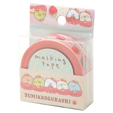 Cute Kawaii San-X Sumikko Gurashi Washi / Masking Deco Tape - E - for Scrapbooking Journal Planner Craft