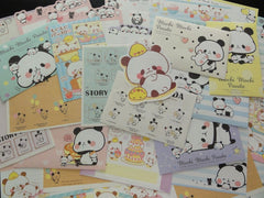 Cute Kawaii Panda Friends Letter Paper + Envelope Theme Set