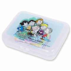 Collectible ૮ ・ﻌ・ა - Cute Kawaii Snoopy Flake Stickers in Mini Plastic Container 2018 - Collectible